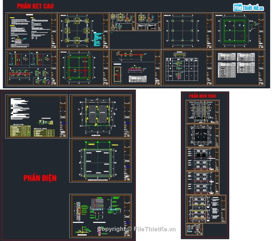 thiết kế nhà máy,Bản vẽ nhà đặt máy phát,Thiết kế nhà điện,File Cad thiết kế nhà đặt máy phát,File Autocad nhà để máy phát điện