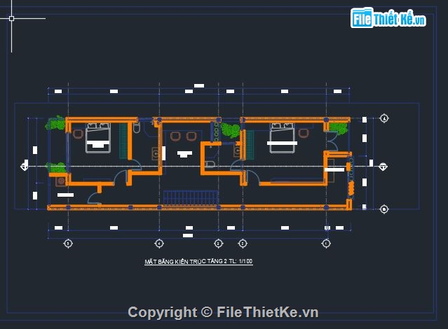 File cad nhà phố 2 tầng 7x19.62m,Nhà phố 2 tầng file cad,bản vẽ cad nhà phố 2 tầng,bản vẽ autocad nhà 2 tầng,file cad nhà phố 2 tầng