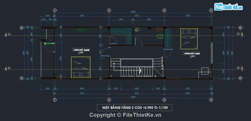 mẫu nhà phố 3 tầng,kiến trúc nhà phố 3 tầng,bản vẽ nhà phố 3 tầng,file cad nhà phố 3 tầng