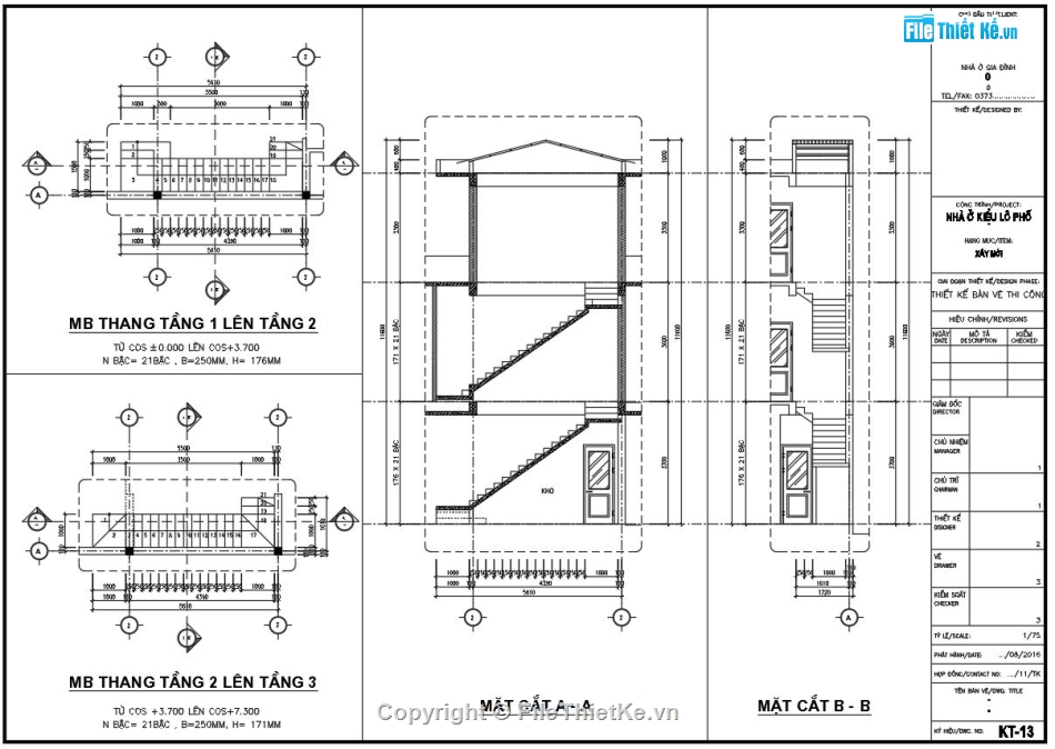 Nhà phố 3 tầng 5x16m,file cad nhà phố 3 tầng,bản vẽ nhà phố 3 tầng,nhà phố 3 tầng autocad,autocad nhà phố 3 tầng