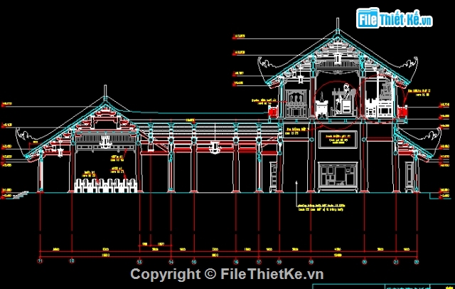 Văn Miếu Quốc Tử Giám Hà Nội,chi tiết văn miếu,bản vẽ Văn Miếu Quốc Tử Giám Hà Nội