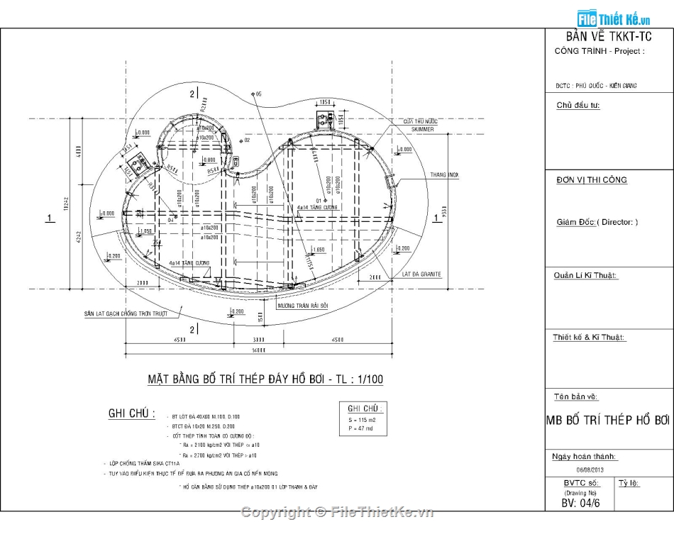 thi công hồ bơi Phú Quốc,autocad xây dựng hồ bơi,file cad thiết kế hồ bơi,thiết kế hồ bơi khách sạn,autocad thiết kế hồ bơi 9.33x16m