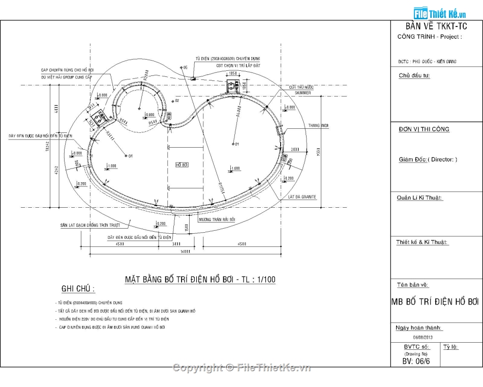 thi công hồ bơi Phú Quốc,autocad xây dựng hồ bơi,file cad thiết kế hồ bơi,thiết kế hồ bơi khách sạn,autocad thiết kế hồ bơi 9.33x16m