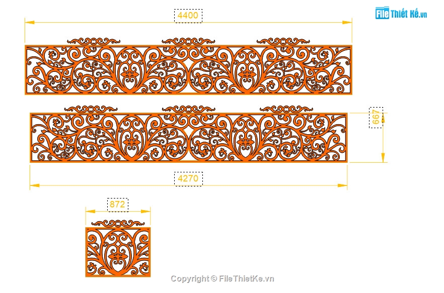 Lan can CNC,File cad lan can,Dxf lan can CNC,File lan can CNC