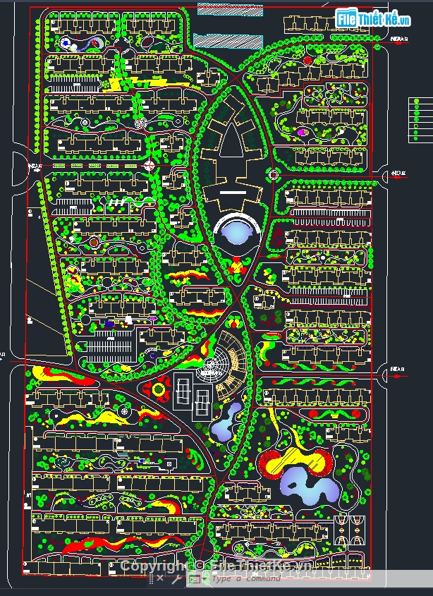 thiết kế cảnh quan đô thị,file cad thiết kế cảnh quan,cảnh quan đô thị file autocad