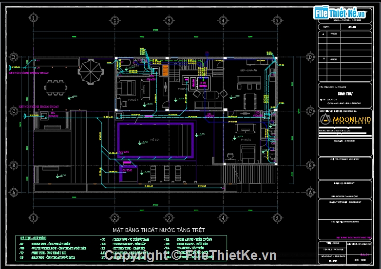 Biệt thự 3 tầng file cad,MEP biệt thự 3 tầng,File cad MEP biệt thự 3 tầng,Biệt thự 3 tầng autocad,MEP biệt thự 15x27m