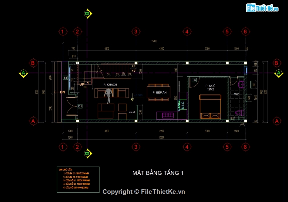 Nhà phố 2 tầng 5x15m,file cad nhà phố 2 tầng,bản vẽ nhà phố 2 tầng,mẫu nhà phố 2 tầng,thiết kế nhà phố 2 tầng,mẫu nhà phố 2 tầng đẹp