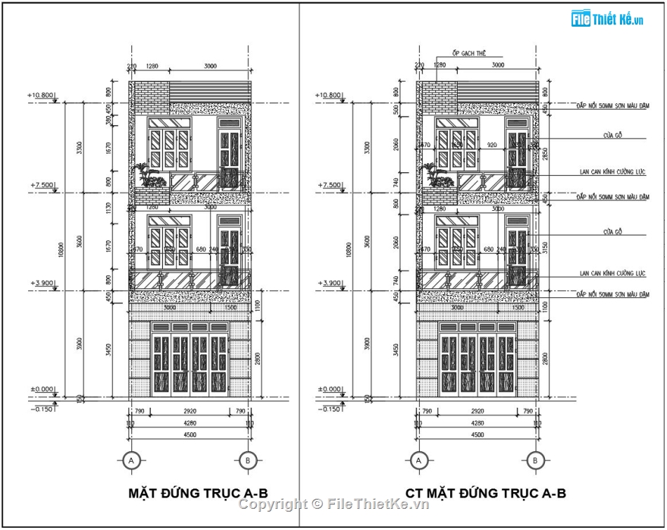 nhà phố 2.5 tầng,file cad nhà phố 2.5 tầng,nhà phố 2.5 tầng file cad,bản vẽ nhà phố 2.5 tầng,autocad nhà phố 2.5 tầng