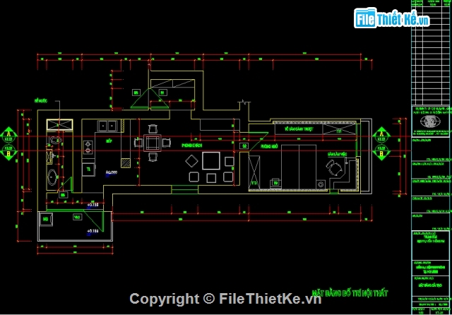 File Autocad Thiết Kế Nội Thất