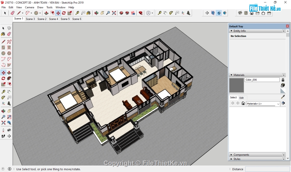 Biệt thự 1 tầng mái Nhật,File cad biệt thự 1 tầng,Cad biệt thự 1 tầng,Bản vẽ biệt thự 1 tầng,Model su biệt thự 1 tầng,Biệt thự 1 tầng file sketchup