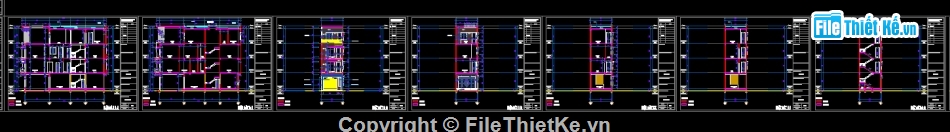 Nhà phố 4 tầng file cad,model su nhà phố 4 tầng,bản vẽ nhà phố 4 tầng 5x18m,nhà phố 4 tầng file cad,sketchup nhà phố 4 tầng