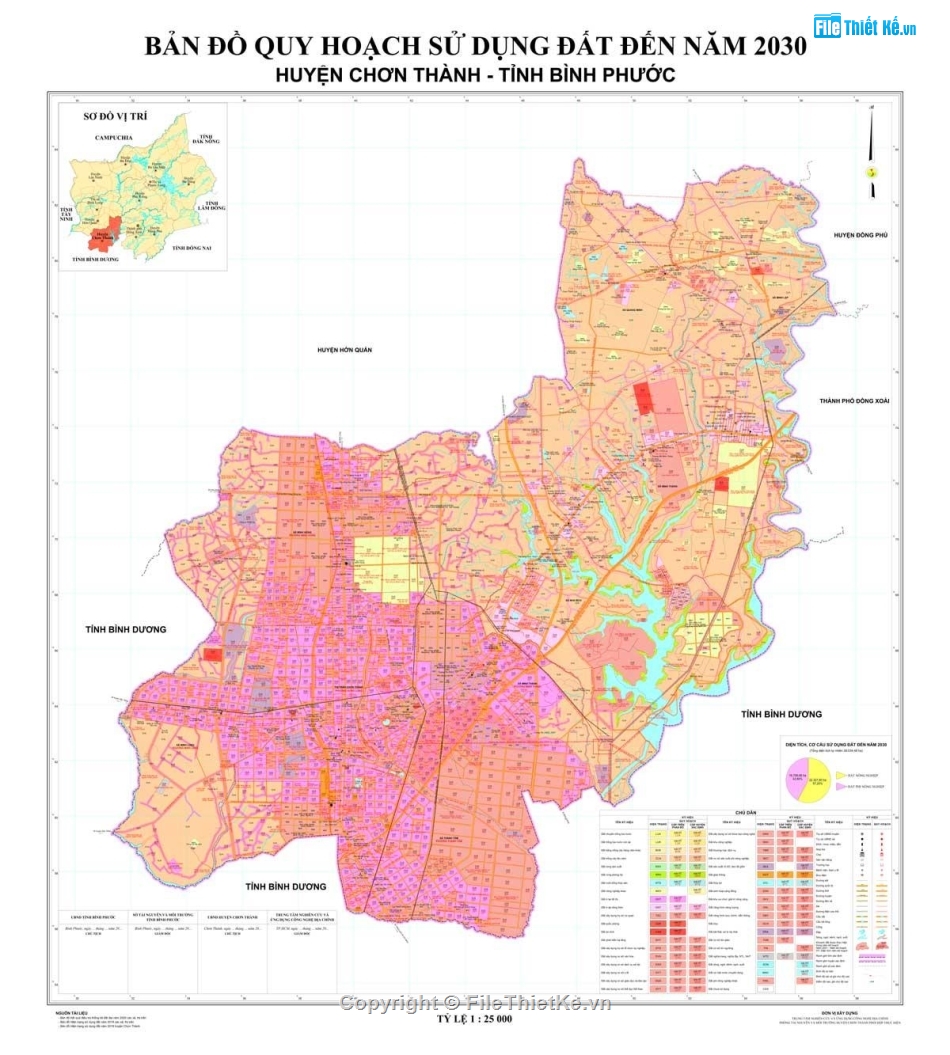 quy hoạch sử dụng đất,quy hoạch chơn thành,quy hoạch chung