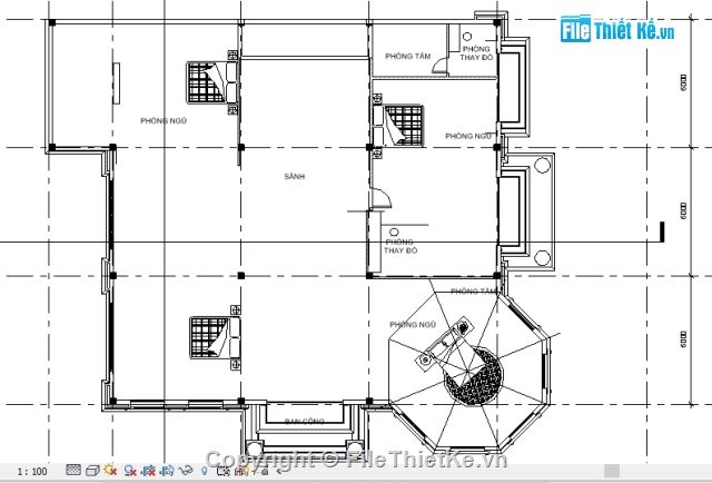 biệt thự 3 tầng,biệt thự đẹp,bản vẽ biệt thự,revit,revit artchitecture,mẫu biệt thự