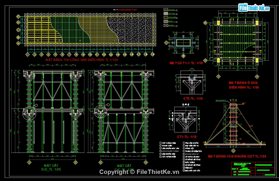 Đồ án,bản vẽ xây dựng,tổ chức xây dựng,File cad
