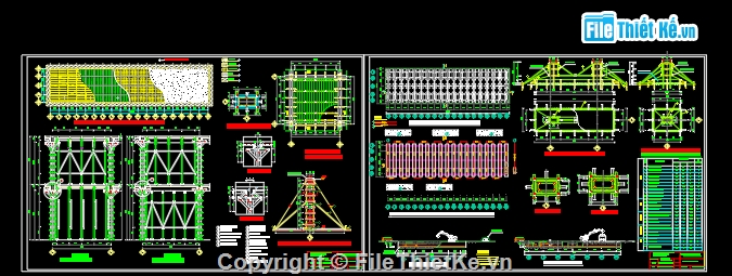 Đồ án,bản vẽ xây dựng,tổ chức xây dựng,File cad