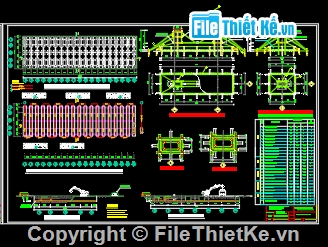 Đồ án,bản vẽ xây dựng,tổ chức xây dựng,File cad
