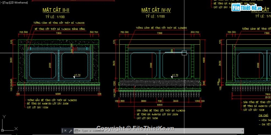 bản vẽ cống bản,file bản vẽ cống hộp,cống hộp 2d
