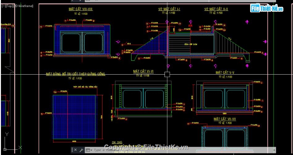 bản vẽ cống bản,file bản vẽ cống hộp,cống hộp 2d