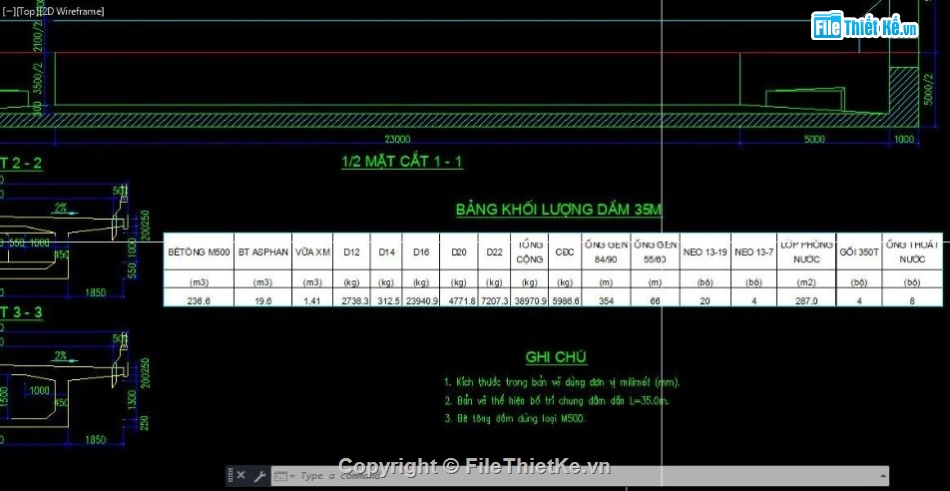 bản vẽ dầm,dầm giản đơn,dầm hộp giản đơn