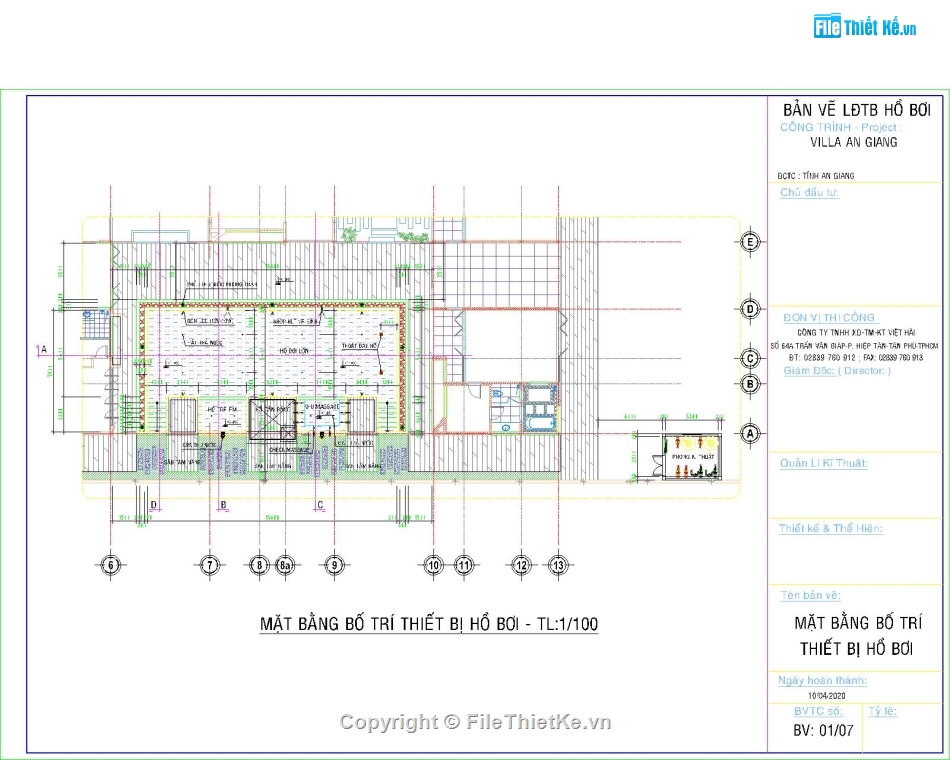 thiết kế hồ bơi,xây dựng hồ bơi,autocad thiết kế hồ bơi,bố trí thiết bị hồ bơi,Autocad xây dựng hồ bơi