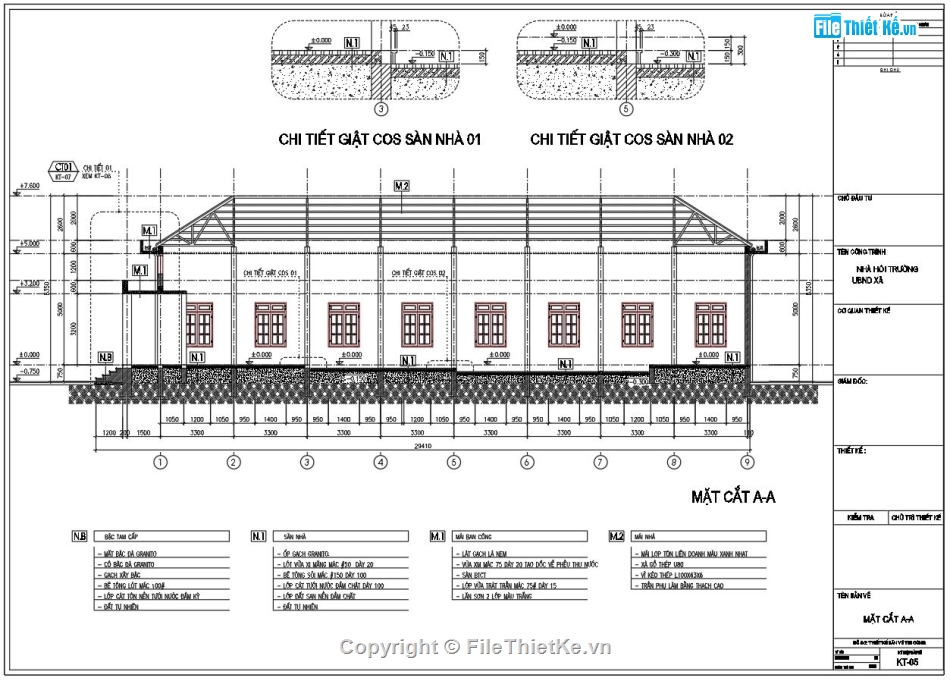 Ủy ban nhân dân xã 12x27m,file autocad UBND,Ủy ban nhân dân 12x27m,file cad UBND xã,kết cấu vì kèo thép góc 9m,kết câu vì kèo tam giác 9m