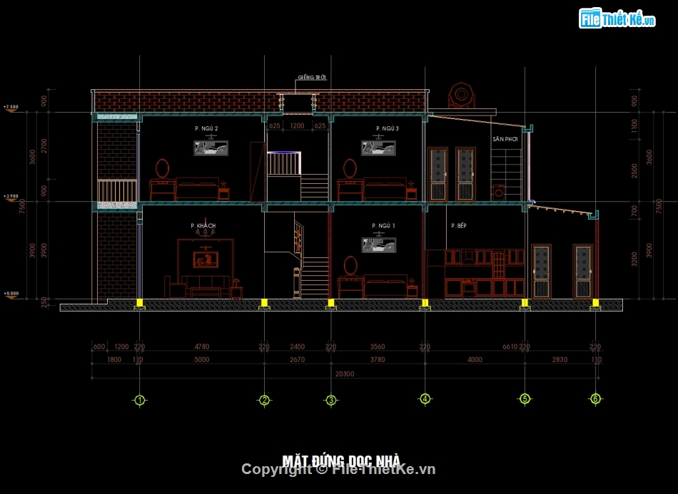 nhà phố 2 tầng,kiến trúc nhà phố 2 tầng,kết cấu nhà phố 2 tầng,thiết kế bản vẽ thi công nhà phố,nhà phố mặt tiền 5m