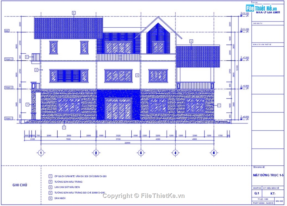 file thiết kế nhà phố 3 tầng,Bản vẽ nhà phố 3 tầng đẹp,thiết kế nhà phố 2 mặt tiền,biệt thự nhà phố 3 tầng