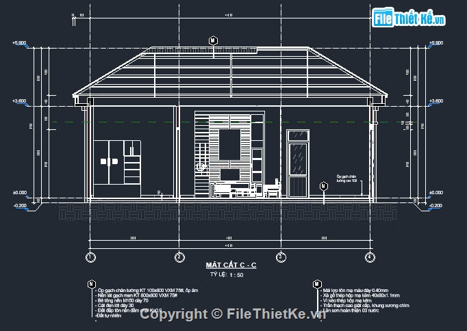 bản vẽ thiết kế nhà vườn 8x11m,bản vẽ nhà vườn đẹp,bản vẽ nhà 1 tầng kt 8x11m,bản vẽ nhà vườn,bản vẽ nhà 8x11m