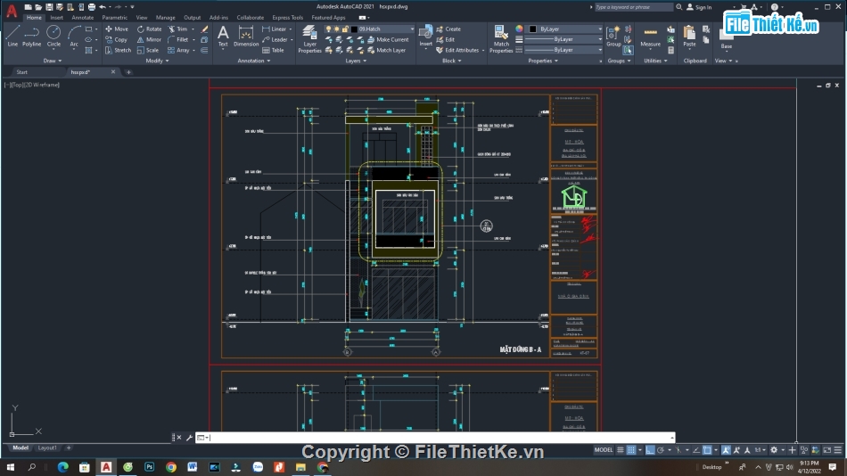 nhà phố 3 tầng,bản vẽ nhà phố 3 tầng,Kiến trúc nhà phố 3 tầng,file cad nhà phố 3 tầng