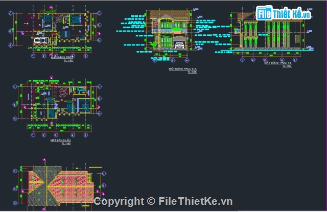 mẫu biệt thự,biệt thự 3 tầng,biệt thự 2 tầng,BT 2 tầng,biệt thự 4 tầng