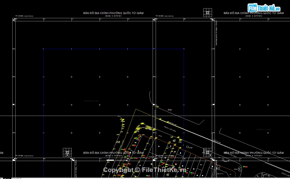 File Cad Bản đồ địa chính ph Quốc Tử Giám,Địa chính phường Quốc Tử Giám - VN2000,Bản đồ giải thửa phường Quốc Tử Giám,Quy hoạch phường Quốc Tử Giám - VN2000,Phường Quốc Tử Giám - VN2000