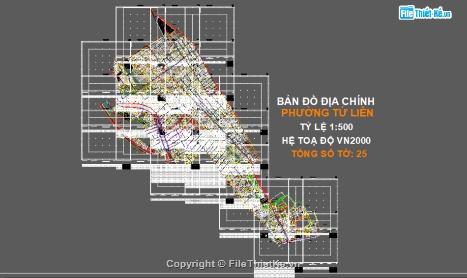 File Cad Bản đồ địa chính phường Tứ Liên,Bản đồ địa chính phường Tứ Liên,Bản đồ hiện trạng phường Tứ Liên,phường Tứ Liên - VN2000,Quy hoạch phường Tứ Liên