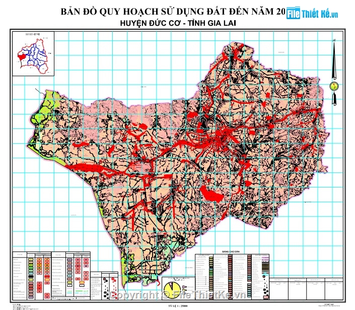 quy hoạch sử dụng đất,bản vẽ quy hoạch sử dụng đất,quy hoạch chung