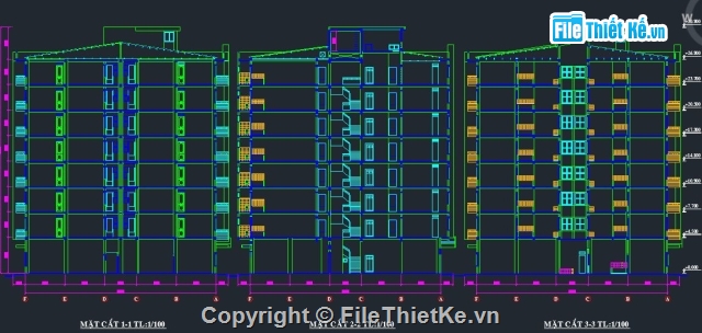 Chung cư A4 Phan Xích Long,Chung cư Phan xích long,Đồ án chung cư