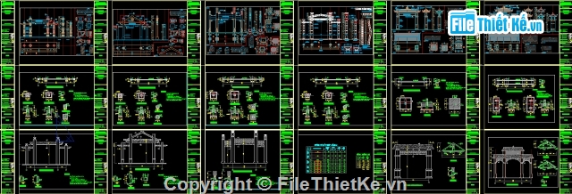 bản vẽ cad cổng,cổng làng mới,bản vẽ cổng làng,mẫu cổng làng văn hóa,thiết kế cổng làng