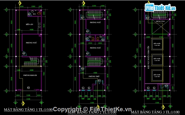 File CAD bản vẽ autocad nhà nuôi chim yến kết hợp nhà ở 6 tầng 5.5 ...