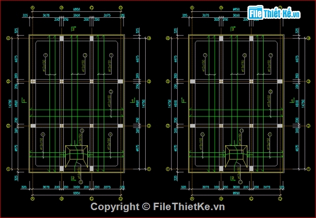 Bể chứa nước sạch 650m³,kiến trúc bể nước,kết cấu bể nước,thiết kế bể nước