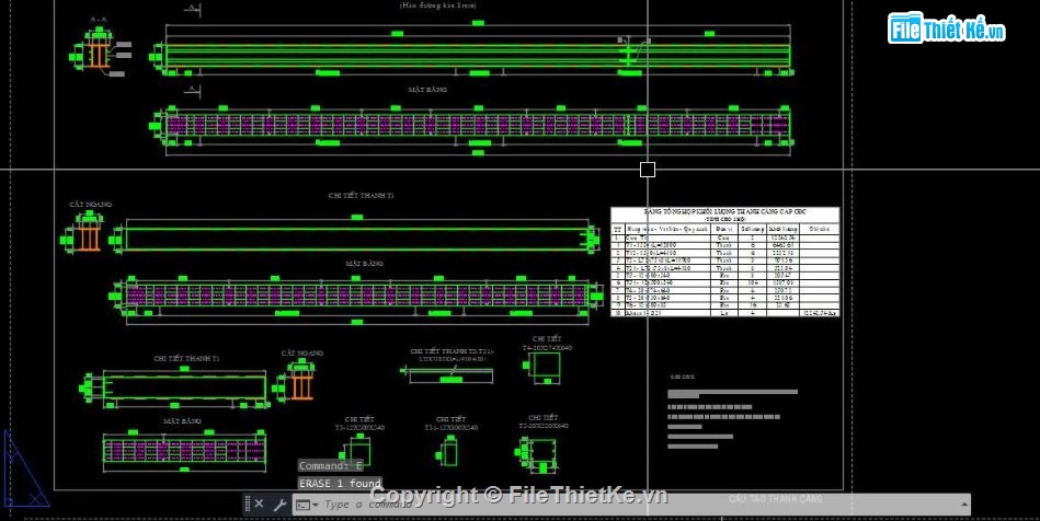 bản vẽ dầm bản,bản vẽ bệ đúc dầm,file cad cầu dầm
