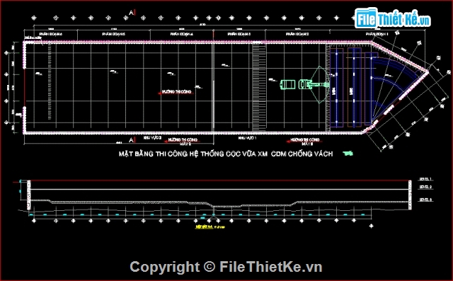 Biện pháp thi công đào đất,chống vách hầm,Biện pháp thi công,thi công vách