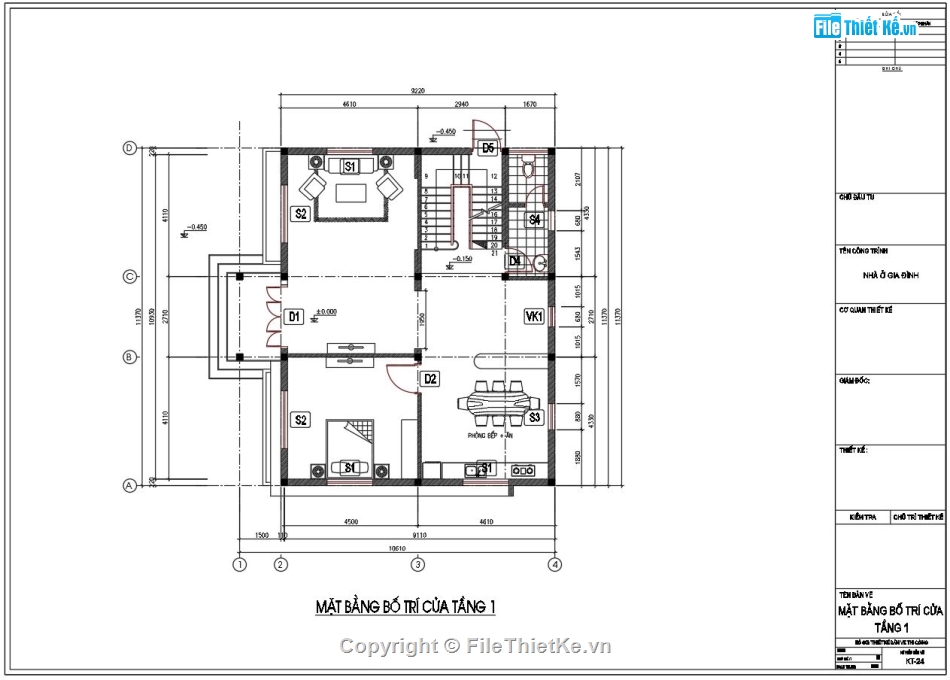 Bản vẽ thiết kế biệt thự 2 tầng,File cad biệt thự 2 tầng đẹp,kiến trúc biệt thứ 2 tầng,Biệt thự 2 tầng 9.2x11.2m