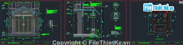 bản vẽ 3 tầng,Biệt thự 3 tầng,thiết kế biệt thự,Biệt thự