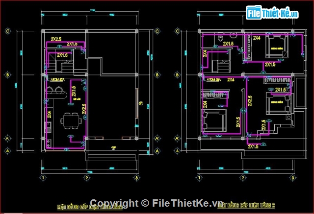 kết cấu biệt thự,bản vẽ kiến trúc,bản vẽ kết cấu,điện nước biệt thự