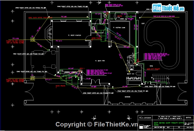 Bản vẽ bể bơi,Biệt thự kích thước 14x18m,Biệt thự kiểu Pháp kích thước 14.6 x 25.3m