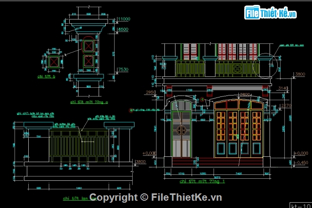 mẫu biệt thự,kiến trúc biệt thự,Bản vẽ kiến trúc biệt thự,điện biệt thự,điện nước biệt thự,biệt thự 4.8x13m