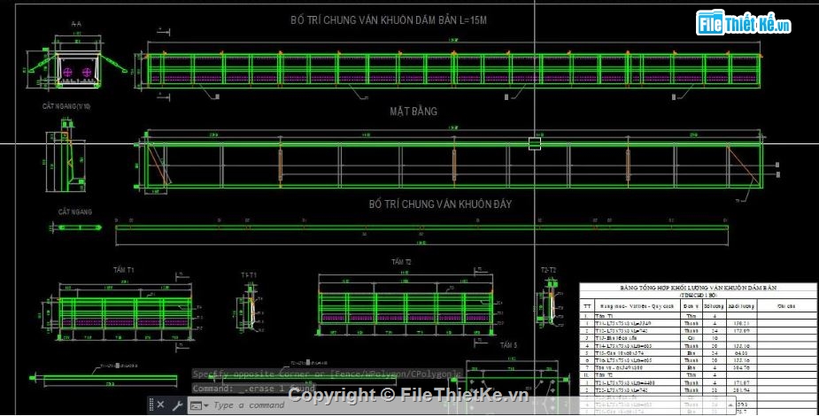 bản lắp ghép,bản vẽ cọc,bản vẽ cầu