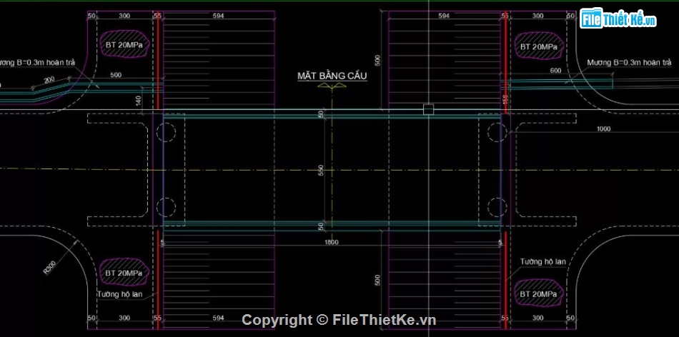 bản vẽ dầm bản,cầu đường cad,thiết kế cầu đường