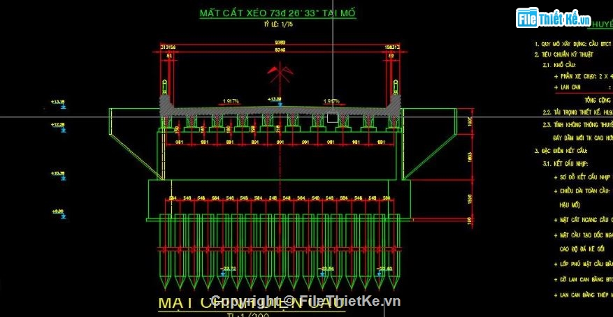 bản vẽ cầu,file cad bản vẽ cầu,cầu dầm