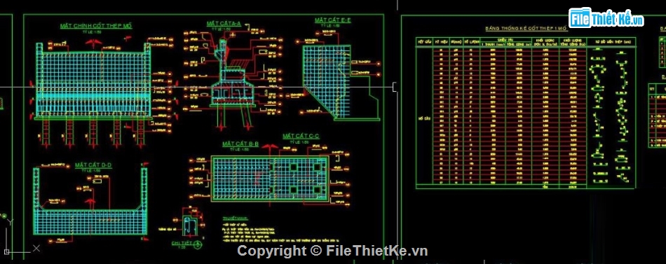 bản vẽ cầu dầm,cầu dầm hiện đại,file bản vẽ cầu dầm