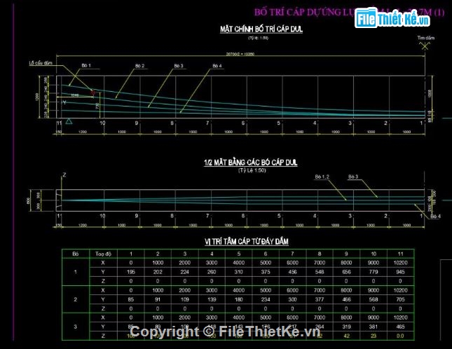 Bản vẽ dầm,Bản vẽ cad mố cầu,Bản vẽ cầu dầm,Bản vẽ dầm I