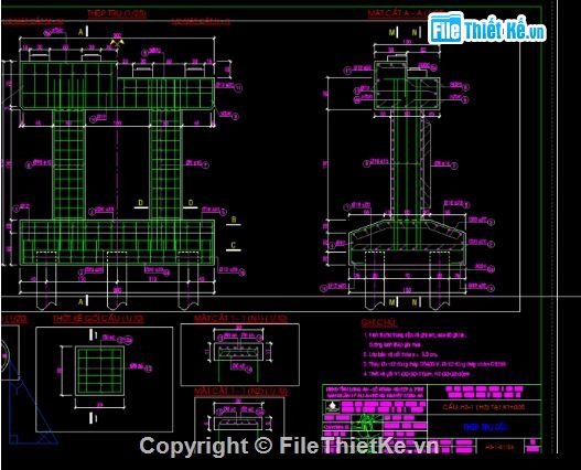 bản vẽ cầu,chi tiết cầu dầm chữ i,cầu dầm giao thông